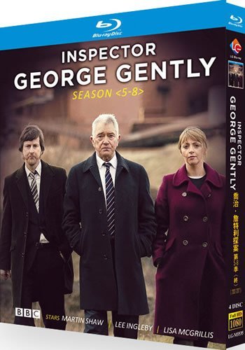 inspector-george-gently-series-5-8-blu-ray Inspector George Gently: Series 5-8 Collection (2012-2017) 4-Disc Set Blu-ray - The Final Years - Image 1