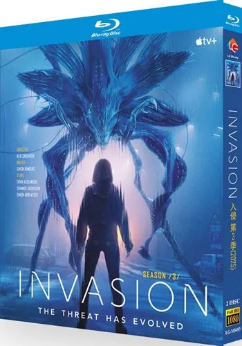 invasion-series-3-blu-ray Invasion: Series 3 (2025) 2-Disc Set Blu-ray - Apple TV+ Sci-Fi - Image 1