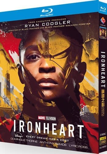 ironheart-series-1-blu-ray Ironheart: Series 1 (2025) 2-Disc Set Blu-ray - Marvel Cinematic Universe Sci-Fi Adventure - Image 1