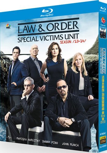 law-and-order-special-victims-unit-series-13-14-blu-ray Law and Order: Special Victims Unit Series 13-14 (2011-2012) 4-Disc Set Blu-ray - New Era Crime Drama - Image 1