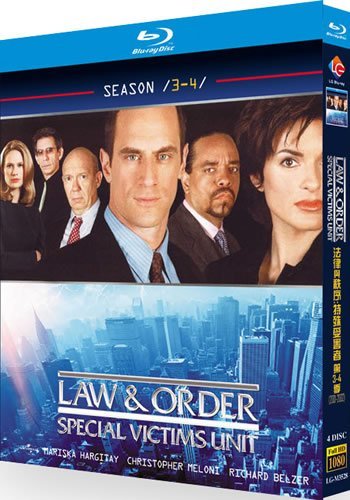 law-and-order-special-victims-unit-series-3-4-blu-ray Law & Order: Special Victims Unit (2001-2002) Seasons 3-4 4-Disc Set Blu-ray - Image 1