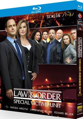 law-and-order-special-victims-unit-series-7-8-blu-ray Law and Order: Special Victims Unit Series 7-8 (2005-2006) 4-Disc Set Blu-ray - Crime Drama Collection - Image 1
