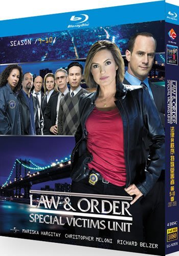 law-and-order-special-victims-unit-series-9-10-blu-ray Law and Order: Special Victims Unit Series 9-10 (2007-2008) 4-Disc Set Blu-ray - Police Procedural Box Set - Image 1