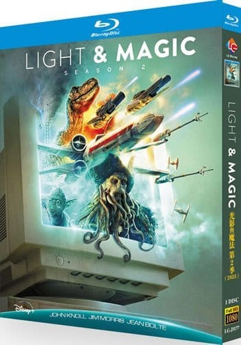 light-and-magic-series-2-blu-ray Light & Magic: Series 2 (2025) 1-Disc Set Blu-ray - ILM Visual Effects Documentary - Image 1