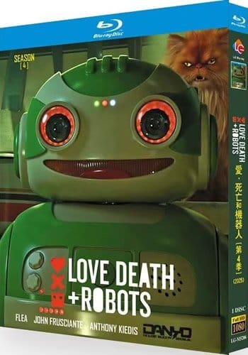 love-death-and-robots-series-4-blu-ray Love, Death & Robots: Volume 4 (2025) 1-Disc Set Blu-ray - Adult Animation Sci-Fi Anthology - Image 1
