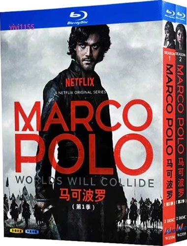 marco-polo-series-1-2-blu-ray Marco Polo: The Complete Series (2014-2016) 4-Disc Set Blu-ray - Historical Adventure - Image 1