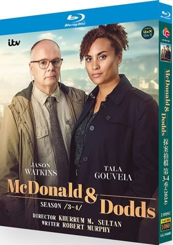 mcdonald-and-dodds-series-3-4-blu-ray McDonald & Dodds: Series 3-4 (2022-2024) 2-Disc Set Blu-ray - British Crime Mystery Collection - Image 1
