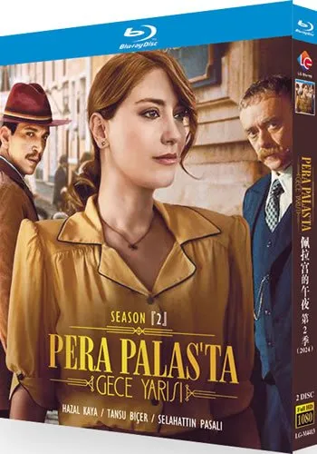 midnight-at-the-pera-palace-series-2-blu-ray Midnight at the Pera Palace: Season 2 (2024) 2-Disc Set Blu-ray - Turkish Time Travel Mystery - Image 1