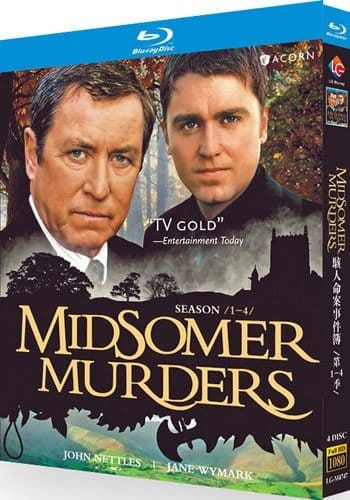 midsomer-murders-series-1-4-blu-ray Midsomer Murders Series 1-4 (1997-2000) 4-Disc Set Blu-ray - Classic Mysteries - Image 1