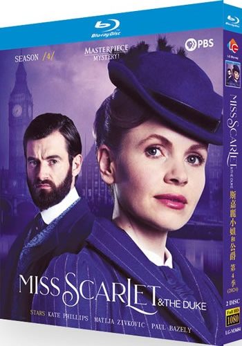 miss-scarlet-and-the-duke-series-4-blu-ray-rotated-1 Miss Scarlet & The Duke Series 4 (2024) 2-Disc Set Blu-ray - New Release - Image 1