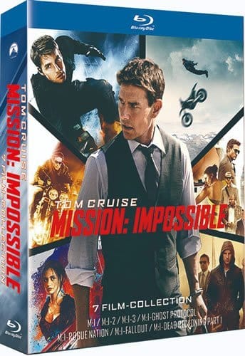 mission-impossible-7-blu-ray Mission: Impossible 7-Movie Collection (1996-2023) 7-Disc Set Blu-ray - Tom Cruise Action Box Set - Image 1