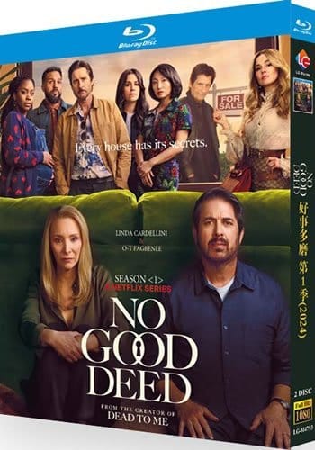 no-good-deed-series-1-blu-ray No Good Deed: Season 1 (2024) 2-Disc Set Blu-ray - Netflix Dark Comedy Series - Image 1