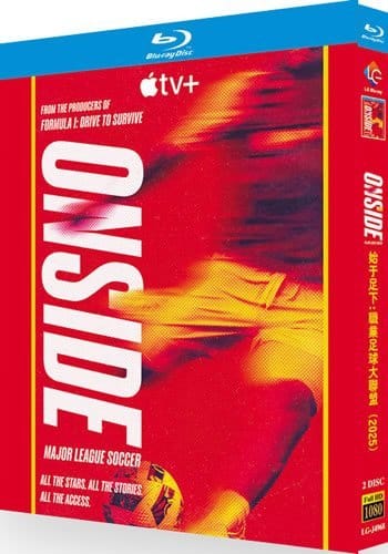 onside-major-league-soccer-series-1-blu-ray Onside: Major League Soccer Series 1 (2025) 2-Disc Set Blu-ray - Apple TV+ Sports Documentary - Image 1