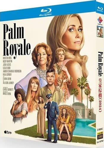palm-royale-series-1-blu-ray Palm Royale: Season 1 (2024) 2-Disc Set Blu-ray - 1960s High Society Comedy - Image 1