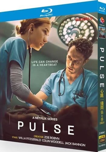 pulse-series-1-blu-ray Pulse: Series 1 (2025) 2-Disc Set Blu-ray - Netflix Medical Drama Procedural - Image 1