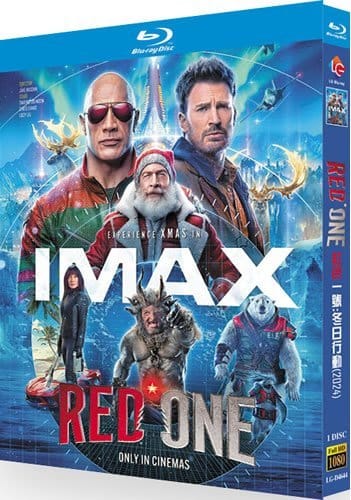 red-one-blu-ray Red One (2024) 1-Disc Set Blu-ray - Action Adventure Christmas Comedy - Image 1