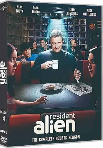 resident-alien-season-4-rotated-1 Resident Alien: Season 4 (2025) 3-Disc Set DVD - Sci-Fi Comedy - Image 1