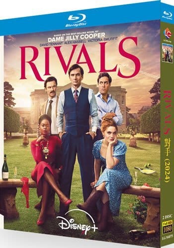 rivals-series-1-blu-ray Rivals: Series 1 (2024) 2-Disc Set Blu-ray - Jilly Cooper 80s Drama - Image 1