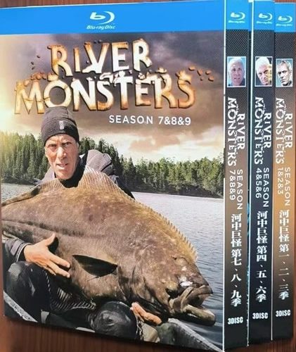 river-monsters-series-1-9-blu-ray-rotated-1 River Monsters Complete Series 1-9 (2009-2017) 9-Disc Set Blu-ray - Nature Documentary - Image 1