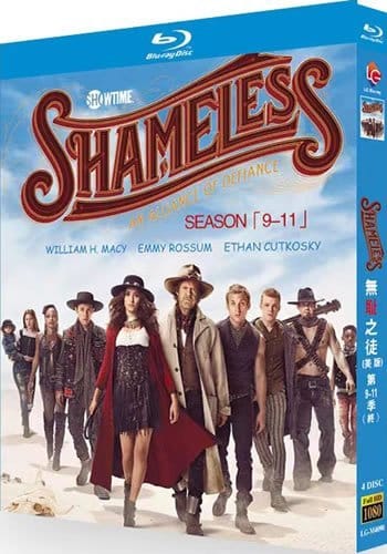 shameless-series-9-11-blu-ray Shameless Series 9-11 (2018-2021) 4-Disc Set Blu-ray - The Final Seasons Collection - Image 1