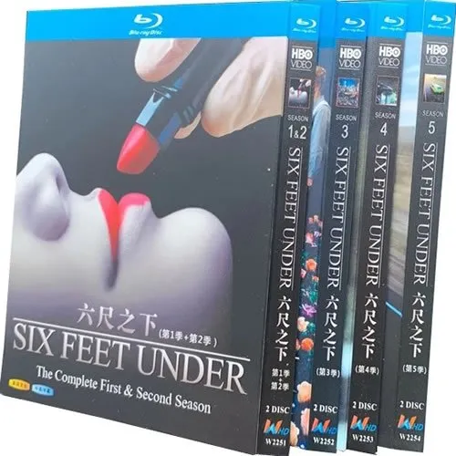 six-feet-under-series-1-5-blu-ray Six Feet Under: The Complete Series (2001-2005) 8-Disc Set Blu-ray - HBO Drama Box Set - Image 1