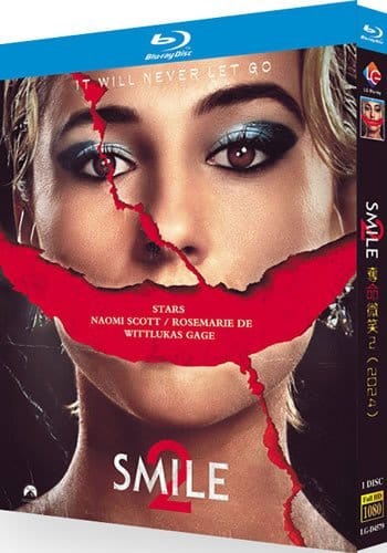 smile-2-blu-ray Smile 2 (2024) 1-Disc Set Blu-ray - Psychological Horror Sequel - Image 1