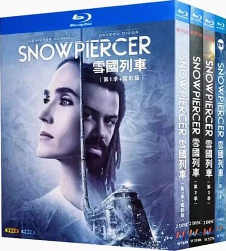 snowpiercer-series-1-4-blu-ray Snowpiercer: The Complete Series (2020-2024) 8-Disc Set Blu-ray - Sci-Fi Thriller Box Set - Image 1