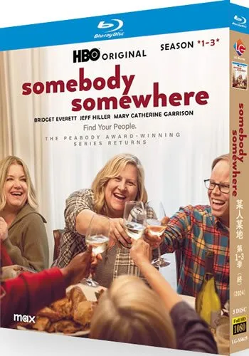 somebody-somewhere-series-1-3-blu-ray Somebody Somewhere: Series 1-3 (2022-2024) 3-Disc Set Blu-ray - HBO Comedy Drama Collection - Image 1