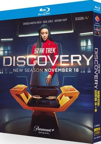 star-trek-discovery-series-4-blu-ray Star Trek: Discovery - Season 4 (2022) 4-Disc Set Blu-ray - Sci-Fi Adventure - Image 1