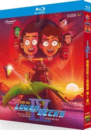 star-trek-lower-decks-series-4-blu-ray Star Trek: Lower Decks - Season 4 (2023) 2-Disc Set Blu-ray - Animated Sci-Fi Comedy - Image 1
