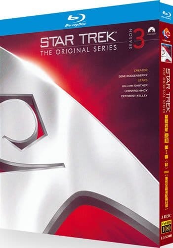 star-trek-series-3-blu-ray Star Trek: The Original Series - Season 3 (1968-1969) 6-Disc Set Blu-ray - Sci-Fi Classic - Image 1