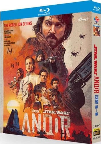 star-wars-andor-series-1-blu-ray Star Wars: Andor - Season 1 (2022) 2-Disc Set Blu-ray - Sci-Fi Spy Thriller - Image 1
