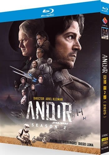 star-wars-andor-series-2-blu-ray Star Wars: Andor - Season 2 (2025) 2-Disc Set Blu-ray - Sci-Fi Spy Thriller - Image 1