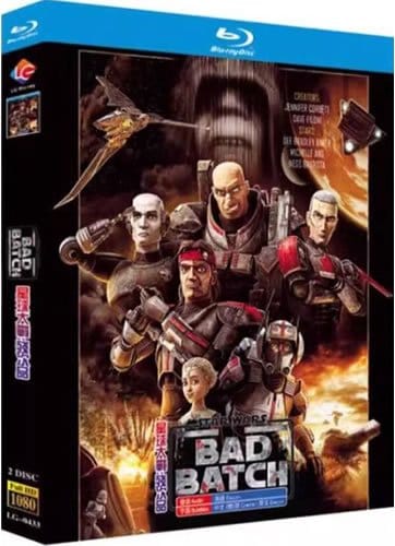 star-wars-the-bad-batch-series-1-blu-ray Star Wars: The Bad Batch - Series 1 (2021) 2-Disc Set Blu-ray - Complete First Season - Image 1