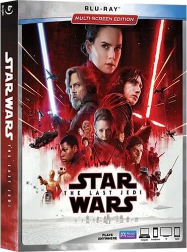 star-wars-the-last-jedi-blu-ray-dvd Star Wars: The Last Jedi (2017) 2-Disc Set Blu-ray - Sci-Fi Action Movie - Image 1