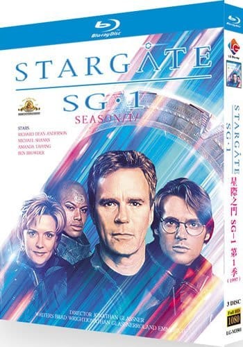 stargate-sg-1-series-1-blu-ray Stargate SG-1: Series 1 (1997) 2-Disc Set Blu-ray - Sci-Fi TV Classic - Image 1