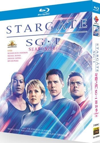 stargate-sg-1-series-10-blu-ray Stargate SG-1: Season 10 (2006) 2-Disc Set Blu-ray - Final Season Sci-Fi Adventure - Image 1