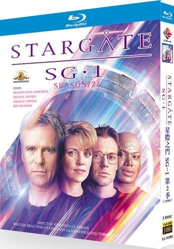 stargate-sg-1-series-2-blu-ray Stargate SG-1: Season 2 (1998) 2-Disc Set Blu-ray - Sci-Fi Adventure Series - Image 1