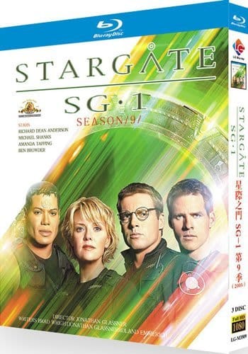 stargate-sg-1-series-9-blu-ray Stargate SG-1: Series 9 (2005) 2-Disc Set Blu-ray - Sci-Fi Adventure - Image 1
