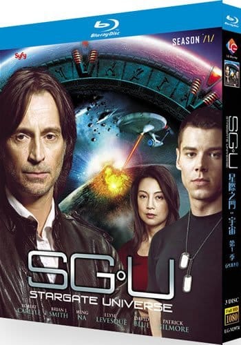 stargate-universe-series-1-blu-ray Stargate Universe Series 1 (2009-2010) 3-Disc Set Blu-ray - Sci-Fi Adventure - Image 1