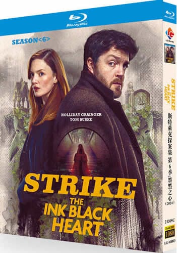 strike-the-ink-black-heart-series-6-blu-ray Strike: The Ink Black Heart - Series 6 (2024) 2-Disc Set Blu-ray - Crime Mystery Thriller - Image 1