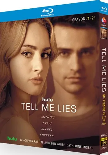 tell-me-lies-series-1-2-blu-ray Tell Me Lies: Seasons 1-2 (2022-2024) 4-Disc Box Set Blu-ray - Hulu Original Drama - Image 1