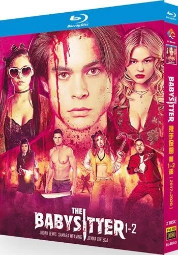 the-babysitter-1-2-blu-ray The Babysitter 1-2 Movie Collection (2017-2020) 2-Disc Set 4K Ultra HD Blu-ray - Horror Comedy - Image 1