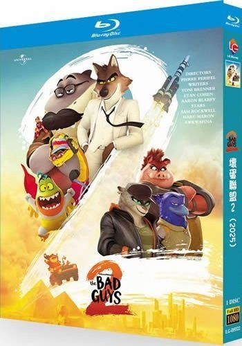 the-bad-guys-2-blu-ray-rotated-1 The Bad Guys 2 (2025) 1-Disc Set Blu-ray - Animated Heist Comedy Sequel - Image 1