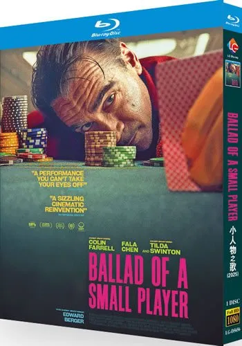 the-ballad-of-a-small-player-blu-ray The Ballad of a Small Player (2025) 1-Disc Set Blu-ray - Colin Farrell Thriller - Image 1