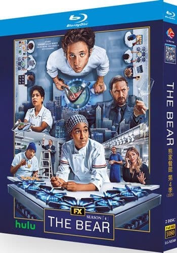the-bear-series-4-blu-ray The Bear: Season 4 (2025) 2-Disc Set Blu-ray - FX Comedy Drama Series - Image 1