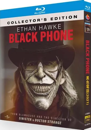 the-black-phone-blu-ray The Black Phone (2021) 1-Disc Set Blu-ray - Ethan Hawke Horror Thriller - Image 1