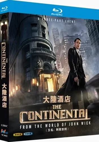 the-continental-series-1-blu-ray-rotated-1 The Continental Series 1 (2023) 1-Disc Set Blu-ray - John Wick Prequel Event - Image 1