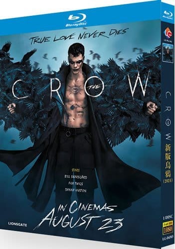 the-crow-blu-ray The Crow (2024) 1-Disc Set Blu-ray - Supernatural Action & Horror Remake - Image 1