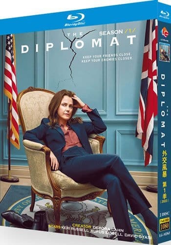 the-diplomat-series-1-blu-ray The Diplomat: Season 1 (2023) 2-Disc Set Blu-ray - Netflix Political Thriller - Image 1